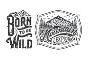 Outdoor Graphic / badge, an Object Illustration by Wak Jay Creative Studio (Thumbnail 13 of 14)