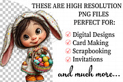Easter Girl Clipart, an Illustration by Daily.Designs (Thumbnail 2 of 7)