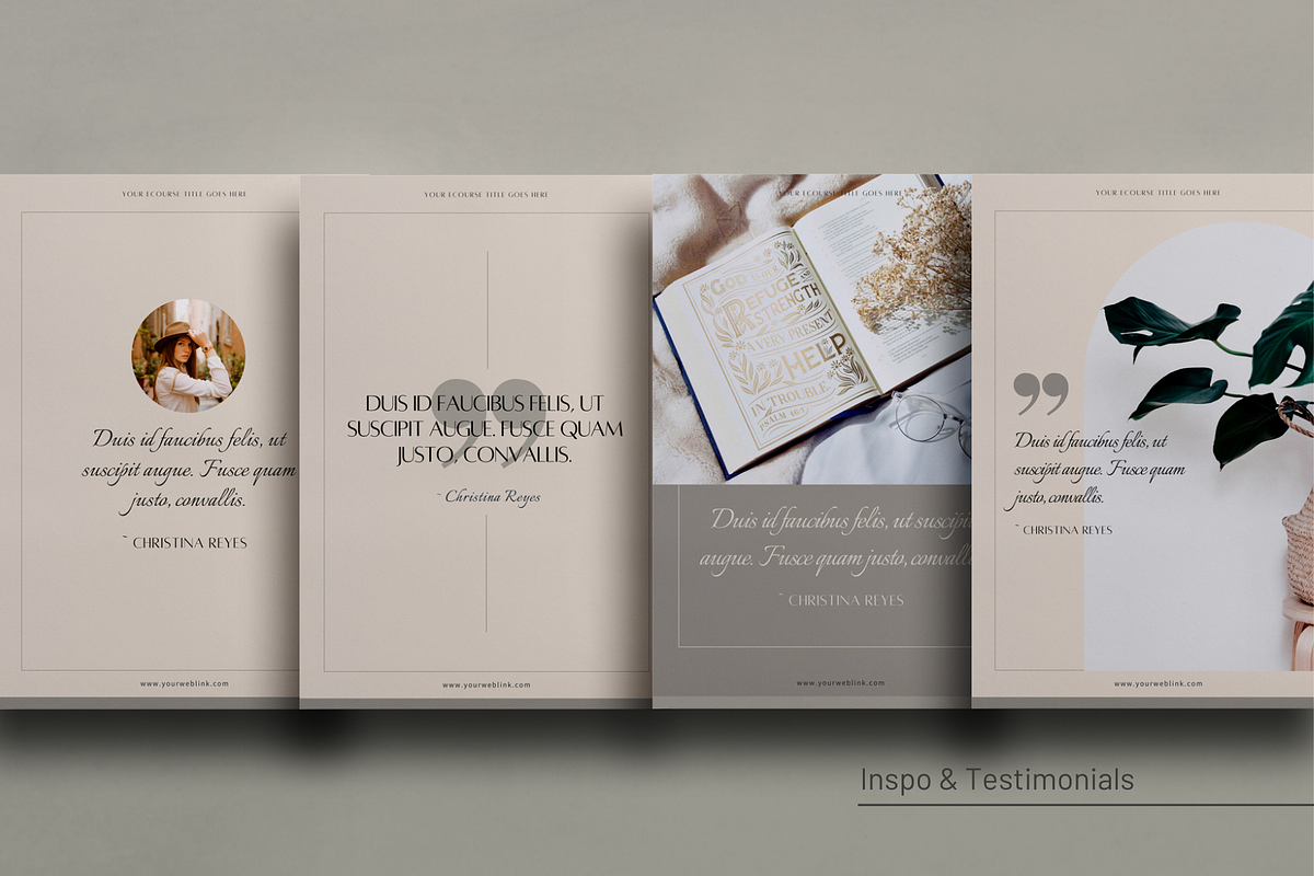 eCourse Workbook Creator CANVA, a Magazine Template by 3.14&Co (Photo 12 of 18)