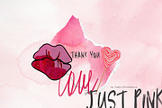 Just Pink collage background texture, an Object Graphic by Yuliya Derbisheva (Thumbnail 14 of 14)