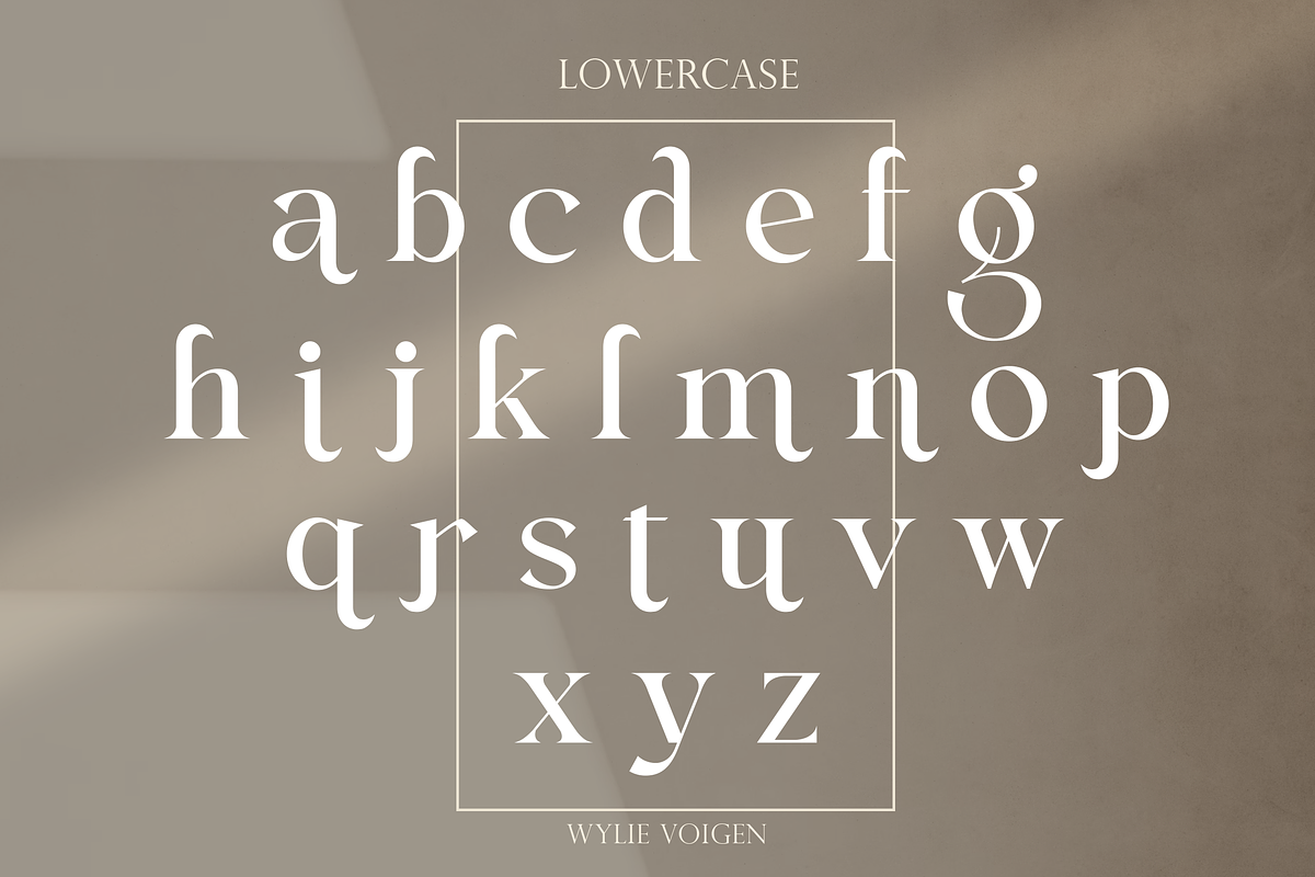 Modern Serif Font, a Script Font by Graphue (Photo 4 of 10)