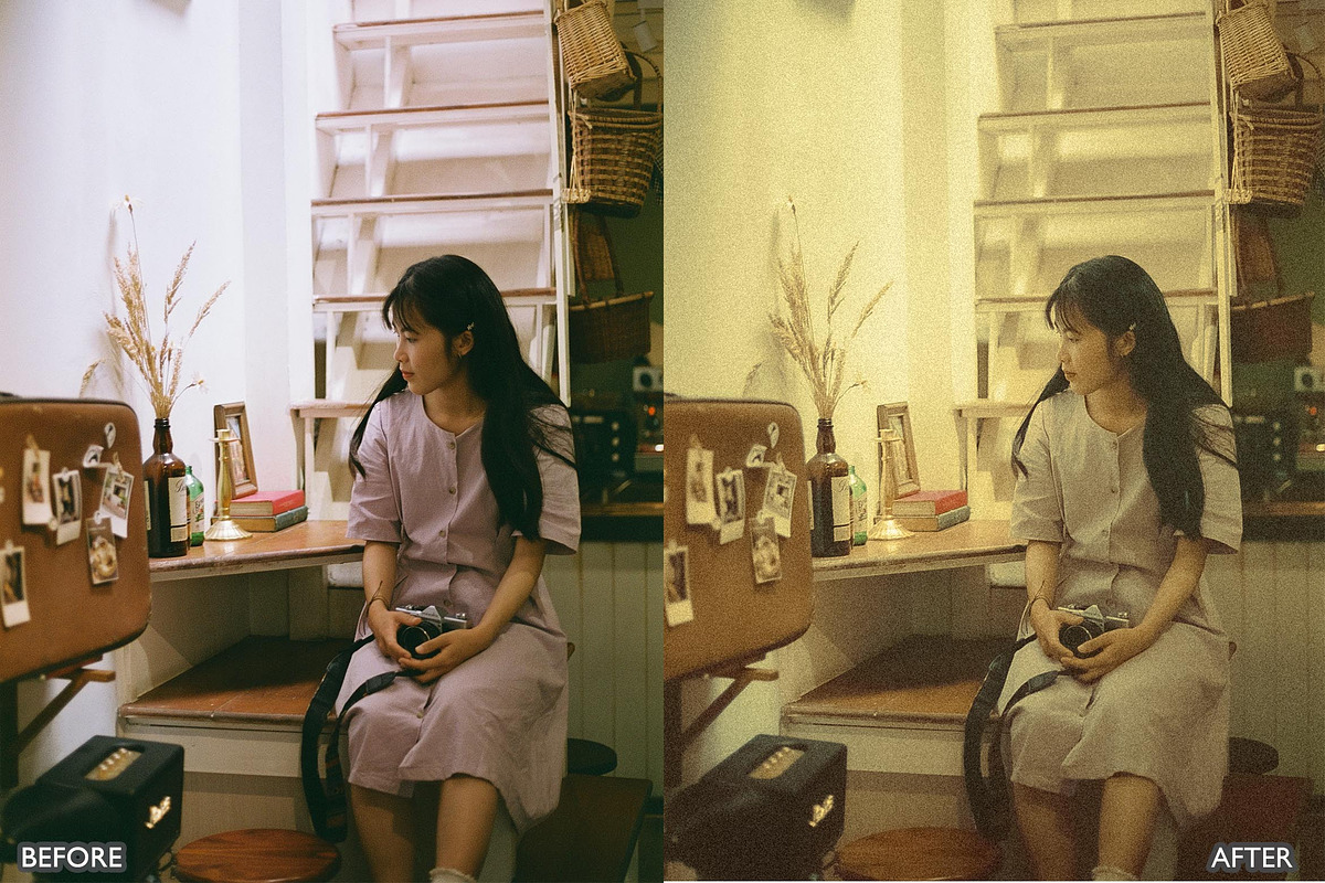 Vintage Retro Grain Lightroom Preset, a Preset Add-On by AAA Presets (Photo 3 of 20)