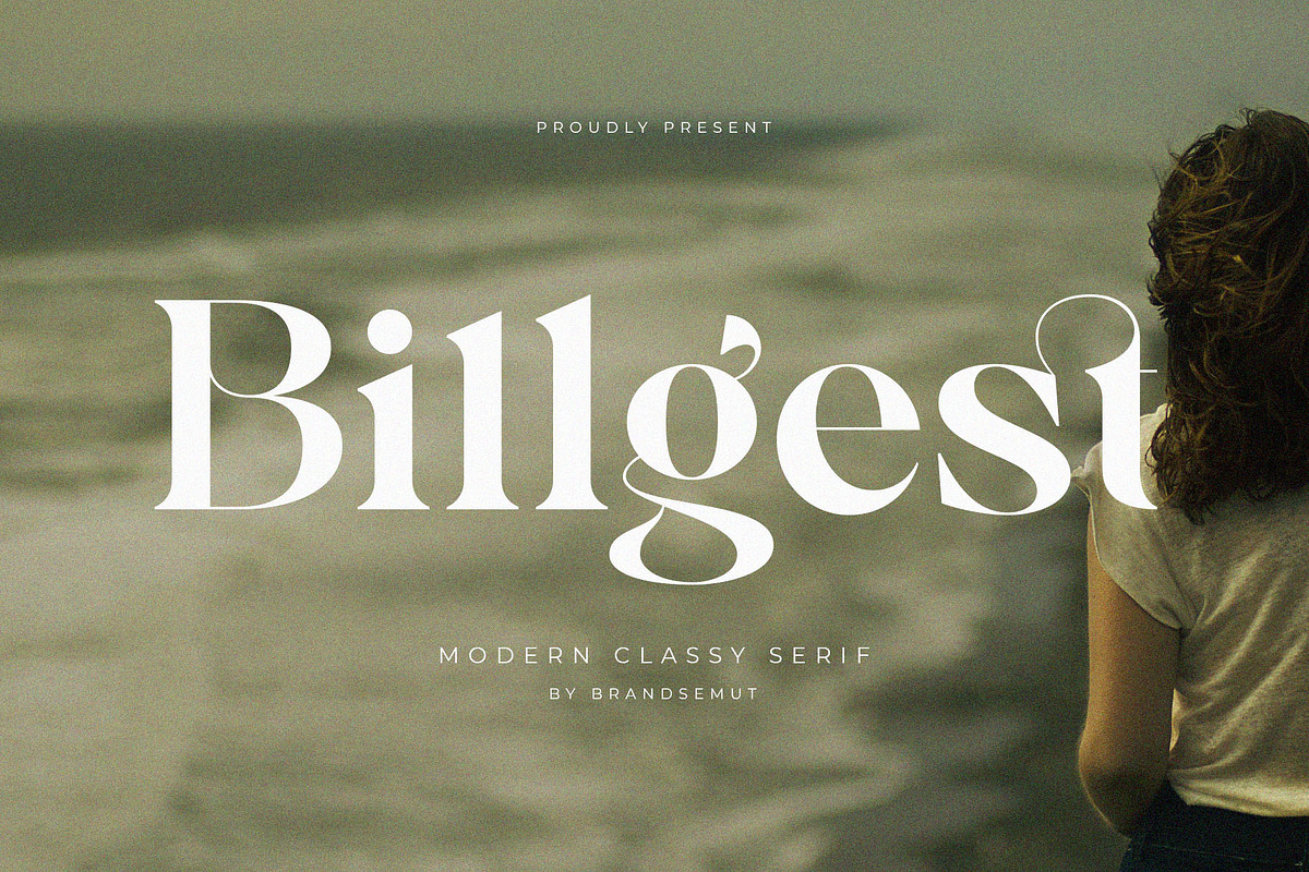 Billgest || Modern Classy Serif, a Serif Font by BrandSemut (Photo 1 of 10)