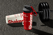 Shaker Bottle Mockup, a Packaging Mockup by Permadi Creative (Thumbnail 4 of 5)