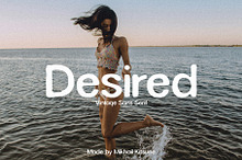 Desired - Vintage Sans Serif