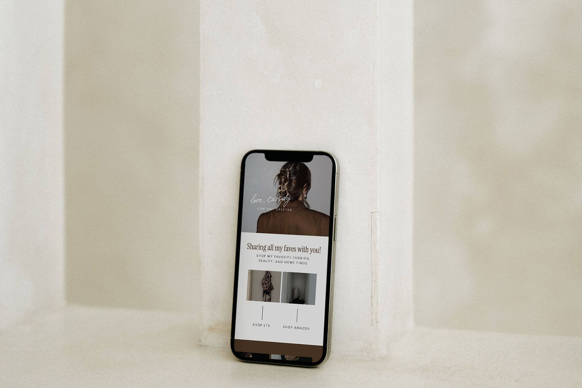 Showit Instagram Landing Page Templa, a Landing Page Template by Blush Created (Photo 8 of 15)