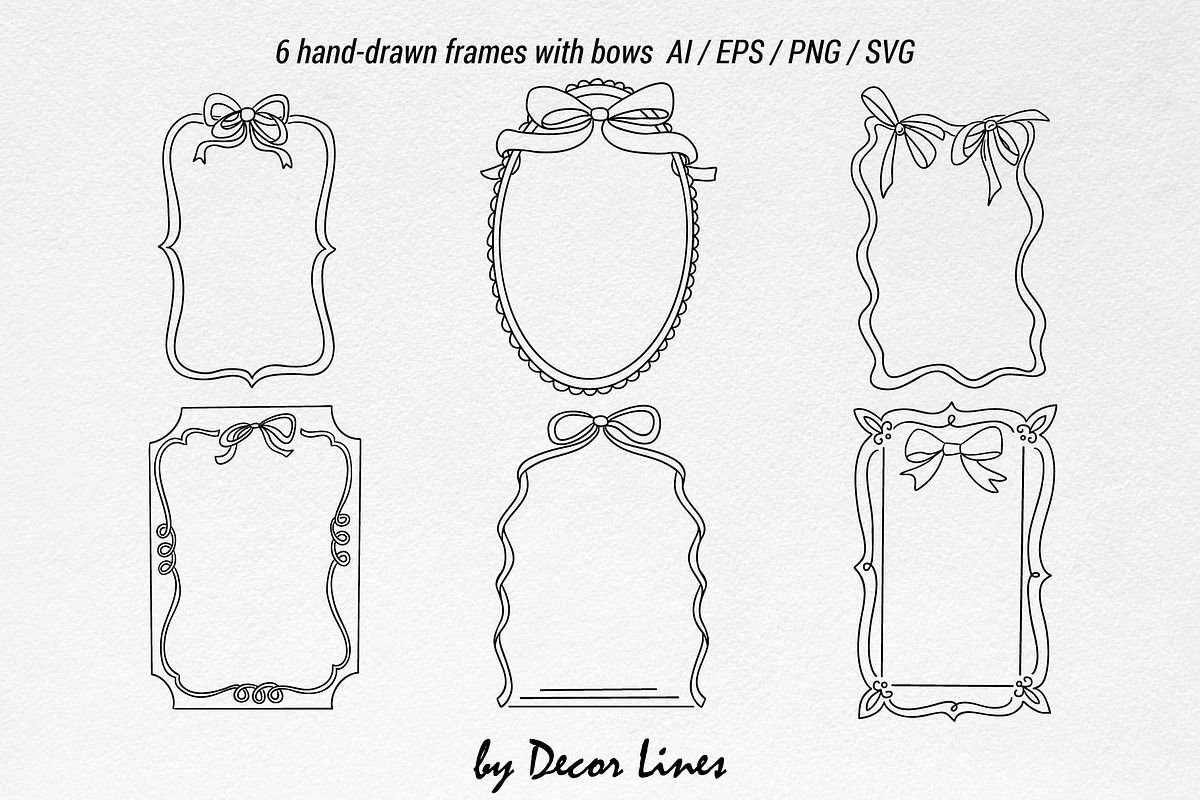Wedding Bows, an Object Illustration by Decor Lines (Photo 7 of 16)