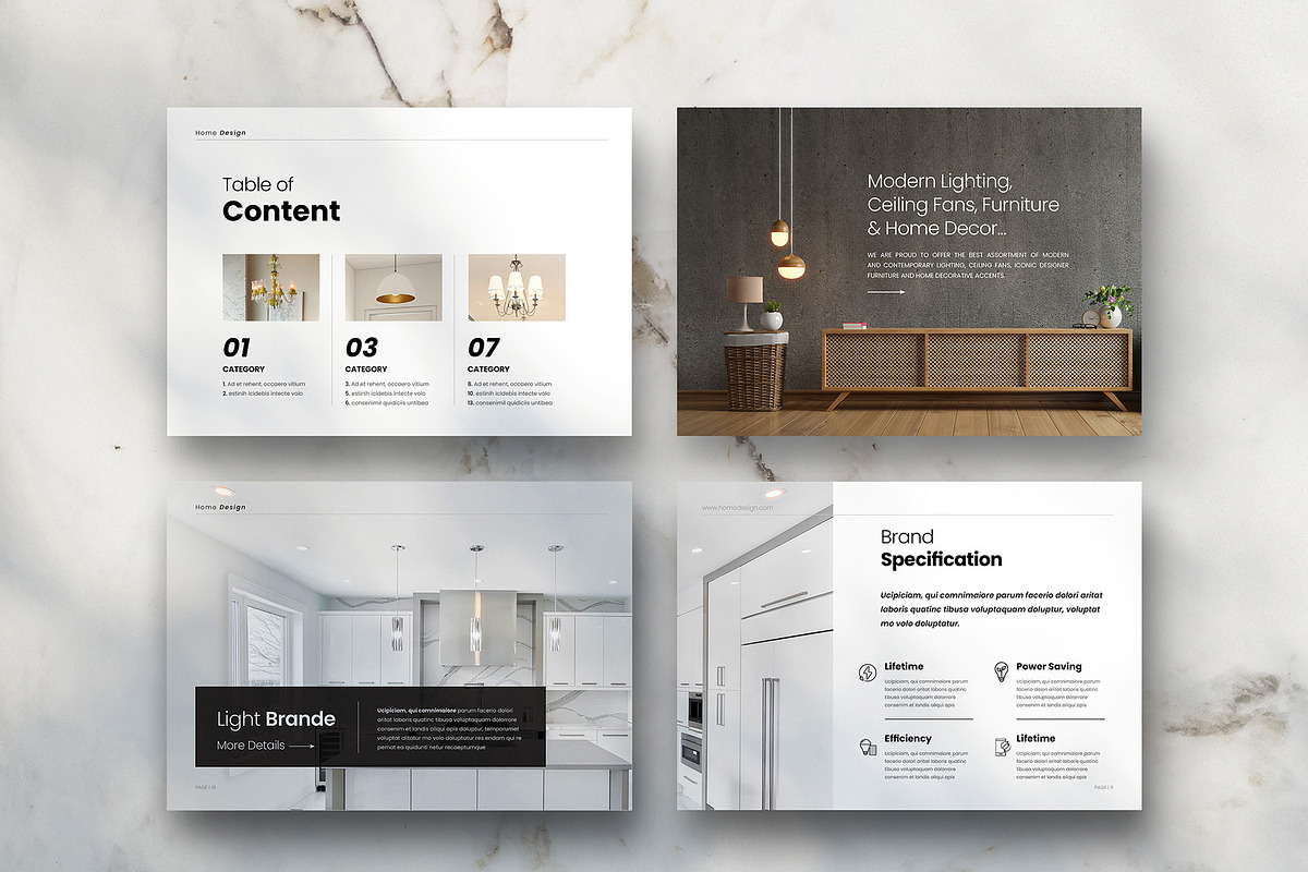 A5 Landscape Brochure Catalog, a Brochure Template by Creativity-Design (Photo 5 of 9)