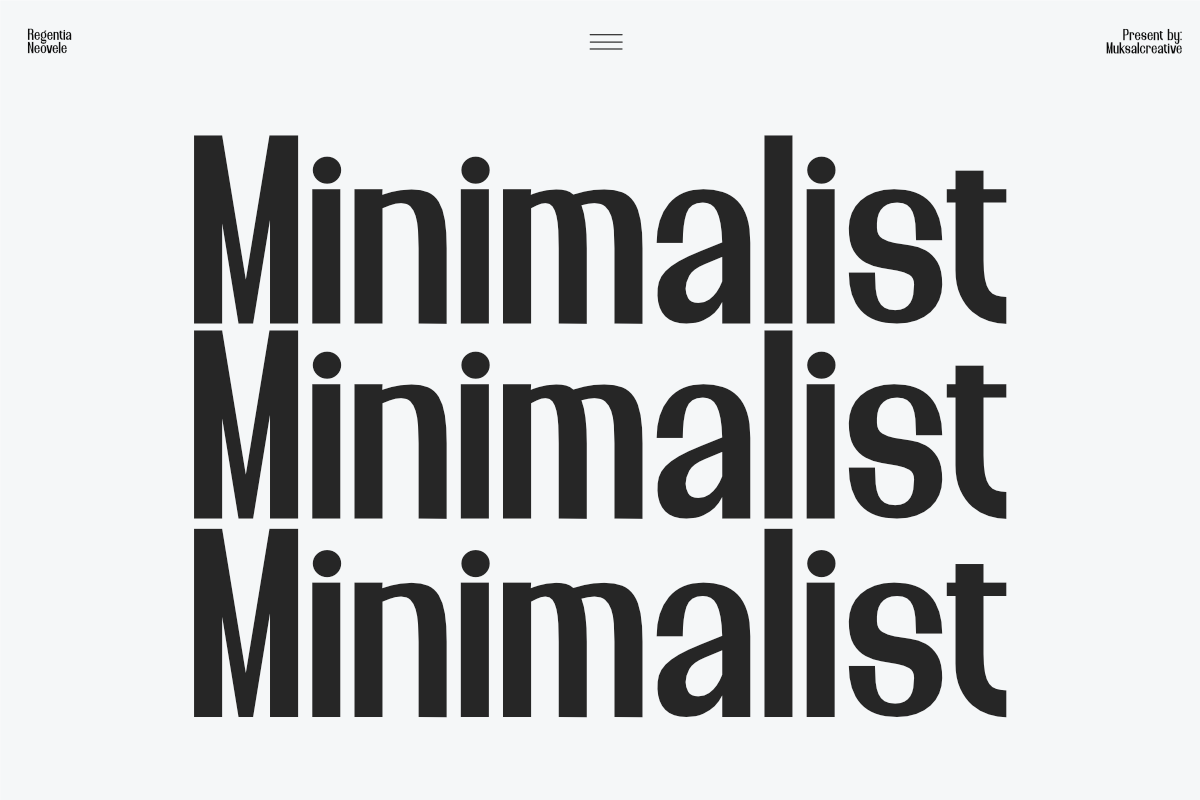 Regentia Neovele, a Sans Serif Font by Muksal Creative (Photo 8 of 10)