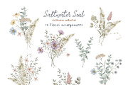 SALTWATER SOUL watercolor clipart, a Decorative Illustration by long summer (Thumbnail 4 of 15)