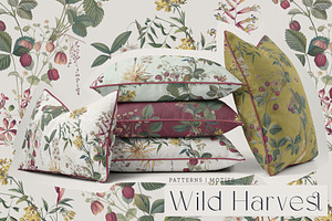 Wild Harvest, Prints & Motifs!, a Pattern Graphic by Pink Linen