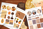 Modern bullet journal, a Stationery Template by Scarlet Heath Art (Thumbnail 2 of 9)