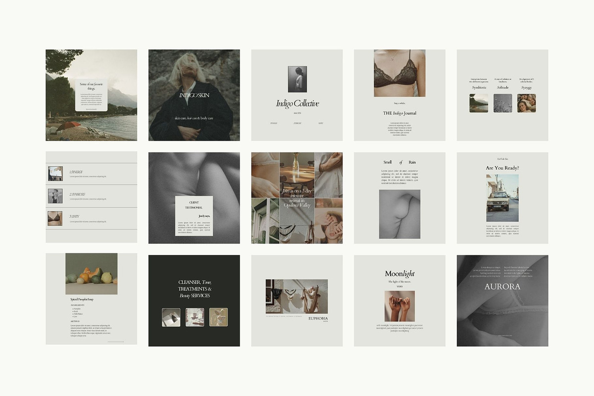 Femme Fatale Social Media Templates, a Social Media Template by Rational Mood (Photo 3 of 6)