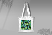Vector pattern. Tropical leaves., a Pattern Graphic by Anna Smirnova (Thumbnail 6 of 6)