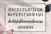 Wonderful September - Beauty Script, a Script Font by Kotak Kuning Studio (Thumbnail 8 of 10)