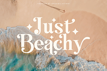 Just Beachy - Serif Font