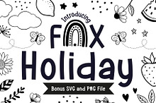 Fox Holiday Font