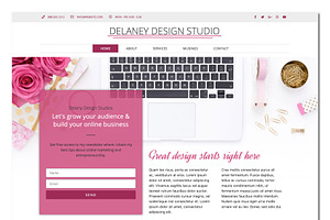 Delaney // Sassy Pink Elementer Kit