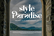 Ballgin Elegant Ligature Serif Font, a Serif Font by Perfectype (Thumbnail 5 of 6)