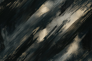 Seamless abstract painting featuring dark and light brush strokes, creating a d, a Texture Graphic by Textures & Backgrounds