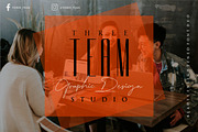 East Liberty | Thin Signature & Sans, a Font by typeline studio (Thumbnail 13 of 16)