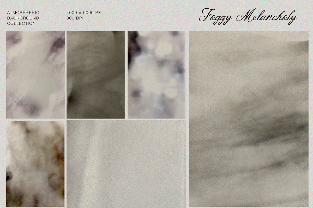 Atmospheric Textured Backgrounds, a Background Graphic by Eva Gentle (Photo 9 of 11)