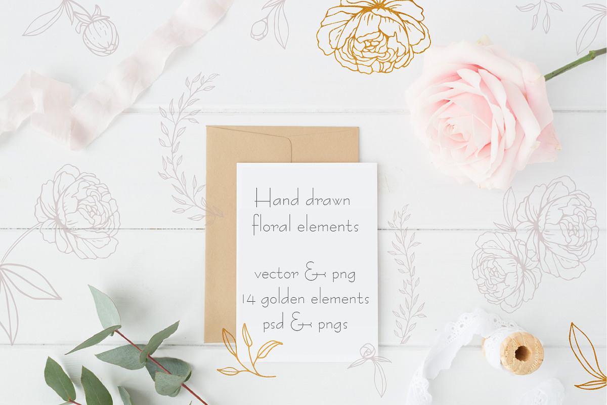 Amelie Floral Display Font, a Symbol Font by Alisovna (Photo 9 of 17)