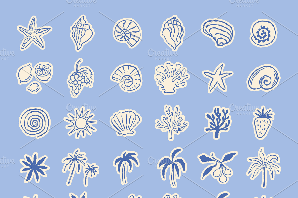 Sunny Days Summer Graphics & Pattern, a Pattern Graphic by venimo (Photo 12 of 13)