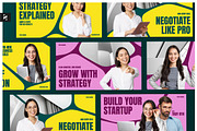 Business Education Youtube Thumbnail, a Social Media Template by Neermana (Thumbnail 1 of 2)