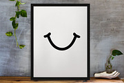 Smile Silhouette SVG #2, a Person Illustration by newminddesign (Thumbnail 3 of 3)