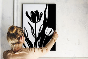 Floral Art Prints Posters