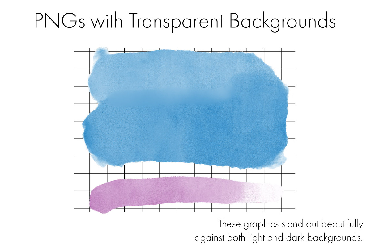 Watercolor Elements Clipart, an Object Graphic by The Digital Download Shop (Photo 3 of 9)