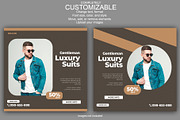 Fasion Instagram Post Template pack, a Social Media Template by BilalGfx (Thumbnail 2 of 2)