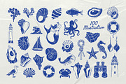 Ocean | Logo & Illustration Kit, a Branding & Logo Template by KetteCreate (Thumbnail 6 of 20)