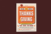 Classic Thanksgiving Celebration, a Flyer Template by Me55enjah Design (Thumbnail 2 of 4)