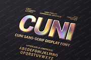 Cuni - Elegant Modern Serif Typeface, a Serif Font by Astuti Studio (Thumbnail 11 of 25)