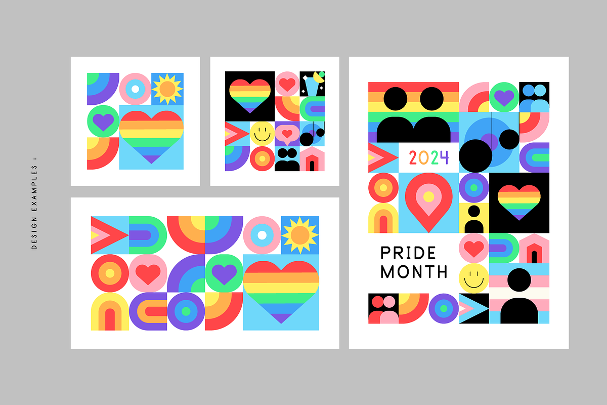 Pride Fest. Graphic pack., a Graphic by V2.GRAPHICS (Photo 7 of 9)