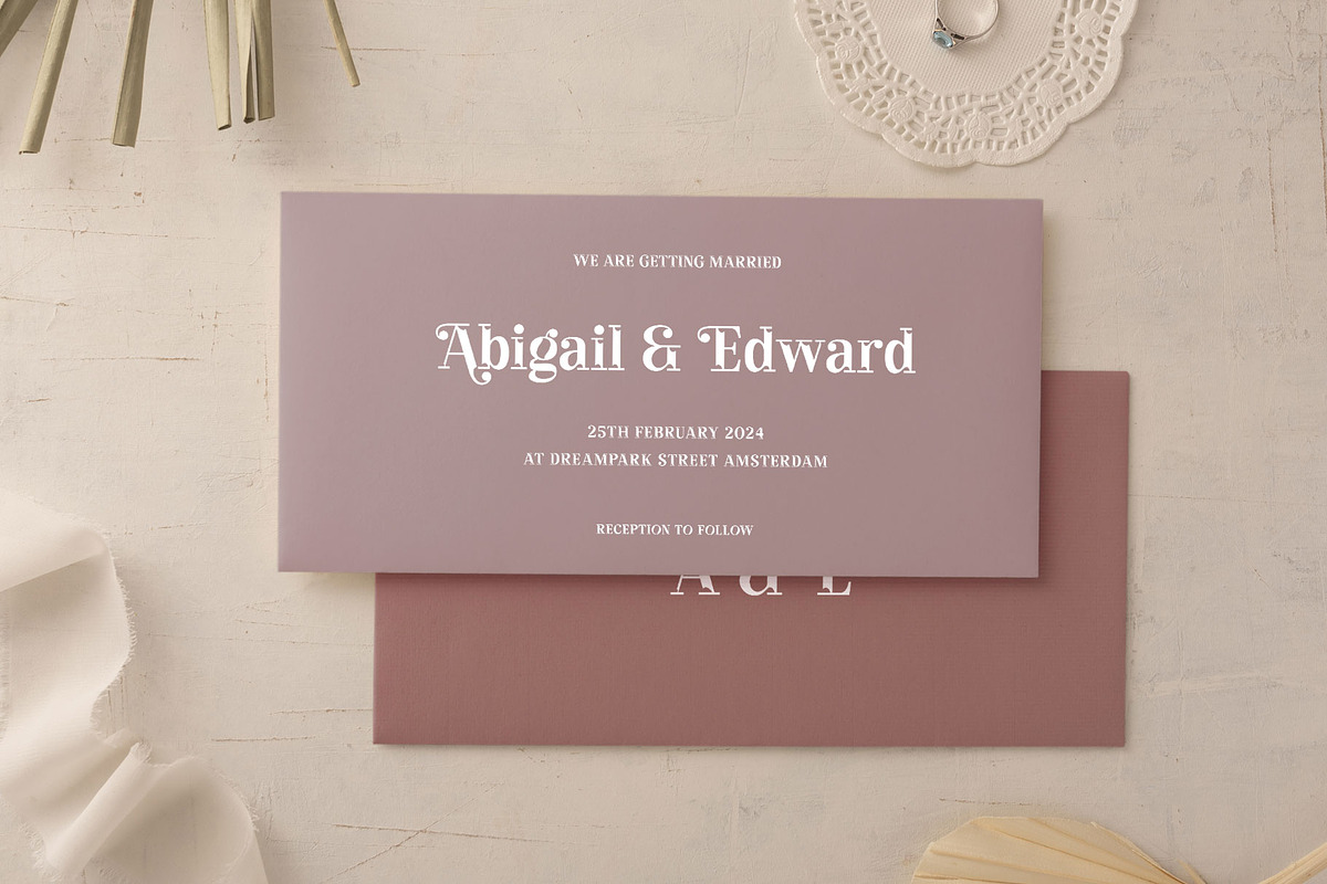 Hegissa Elegant Serif Font, a Serif Font by RantautypeStudio (Photo 7 of 17)