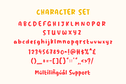 Rainbow Cakes - Handwritten Font, a Script Font by Creavibes Design (Thumbnail 7 of 7)