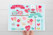 Be My Valentine Clipart, SVG, an Illustration by MyClipArtStore (Thumbnail 2 of 2)