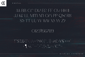 Portal - Display Typeface