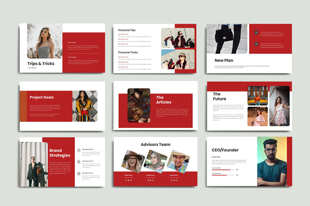 Mozana Powerpoint Template, a Presentation Template by yanindesign (Photo 3 of 4)