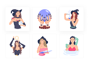 Horror and Witch Characters Set, a Duotone Icon by Prosymbols (Thumbnail 8 of 8)