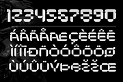 Matrix Squadron - Sci-Fi Font, a Sans Serif Font by Umitype (Thumbnail 13 of 14)