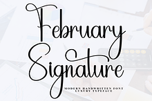 February Signature
