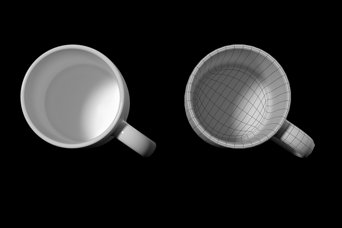 Coffee and Tea Ceramic Mug Base Mesh, a Furniture 3D Model by VK Studio (Photo 11 of 16)