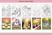 150+ Spring Coloring Pages Bundle, a Stationery Template by Daffodil Dream Studio (Thumbnail 2 of 4)