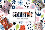 Abstract geometric shapes & patterns, a Pattern Graphic by narinadraban (Thumbnail 1 of 7)