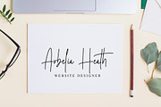 Silver Notes // Handwritten Font, a Script Font by MJB Letters (Thumbnail 6 of 9)