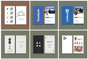 50 Business Cards Mega Bundle, a Business Card Template by Saman Osama (Thumbnail 6 of 10)